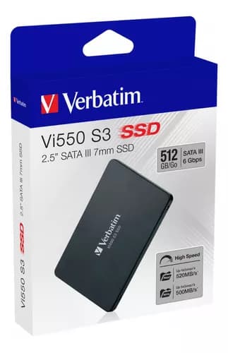 DISCO EXT SSD 512GB VERBATIM