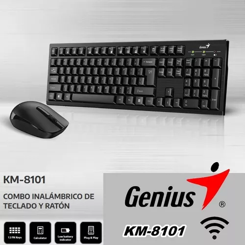 TECLADO+MOUSE GENIUS 8101 WS