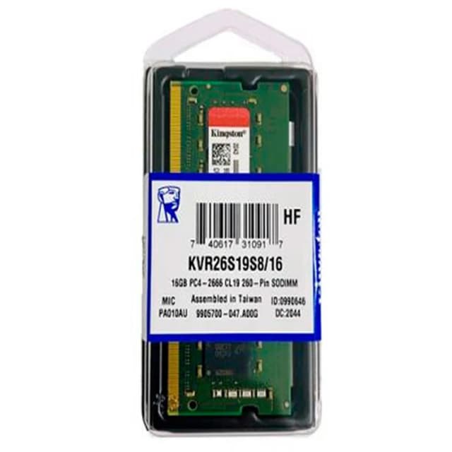SODIMM DDR4 16GB KINGTON 2666