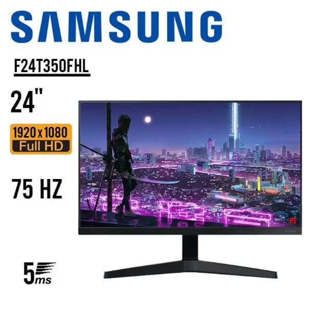 MONITOR SAMSUNG 24" LF24T350