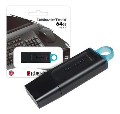 PEN DRIVE KINGSTON 64GB 3.2
