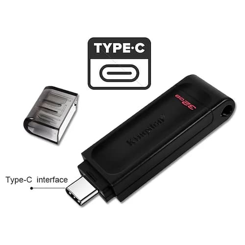 PEN DRIVE KINGSTON 32GB TIPO C