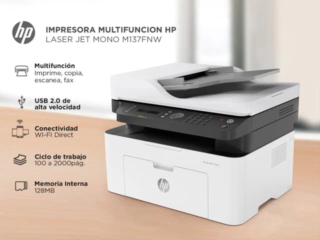 IMPRESORA HP LASER MPF M137NW