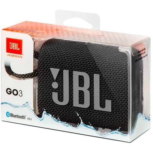 PARLANTE JBL GO3 NEGRO