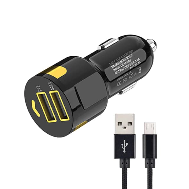 CARGADOR AUTO MG2010 USB+TIP C